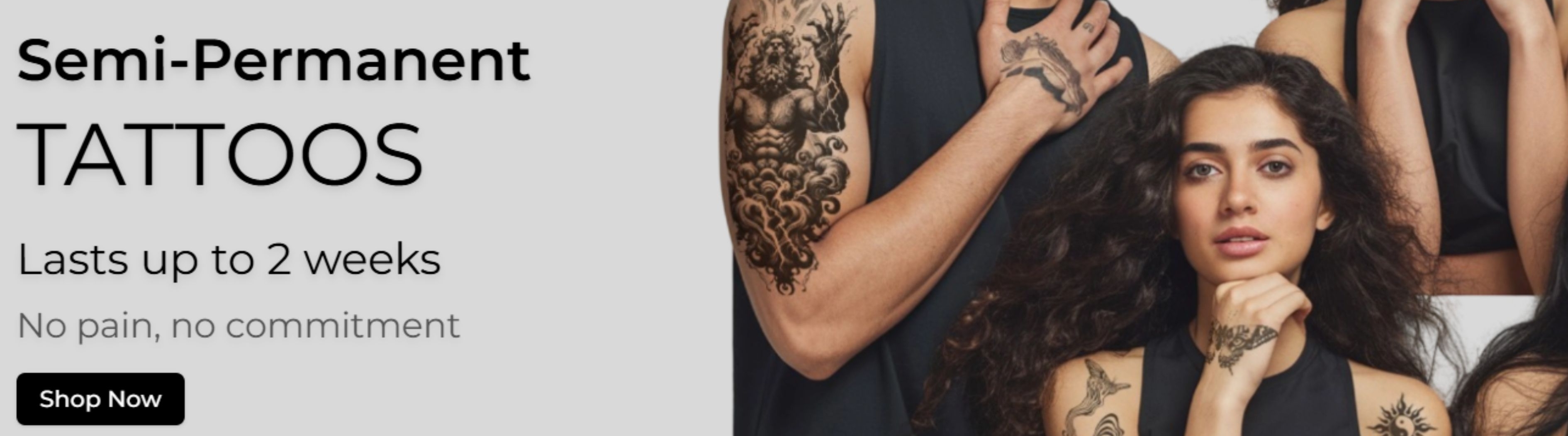 Inkbolt Semi Permanent Tattoos