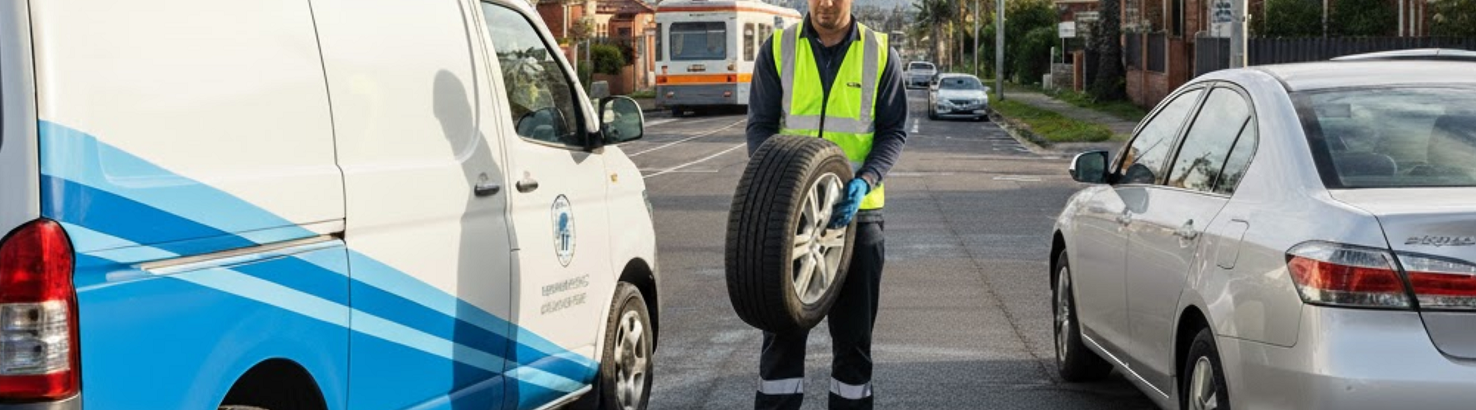 Mobile Tyres Repair Truganina