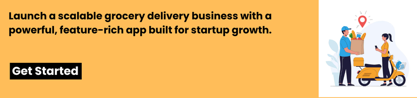 grocery delivery app development