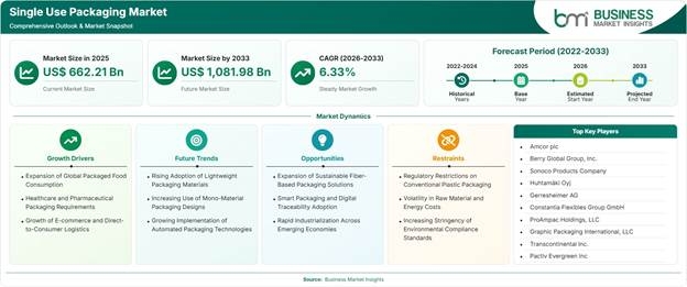 Single Use Packaging Market Strategic Framework