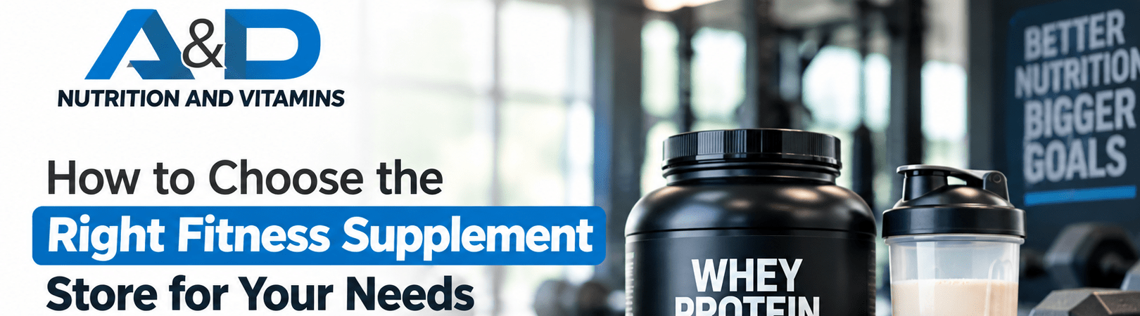 A&D Nutrition and Vitamins