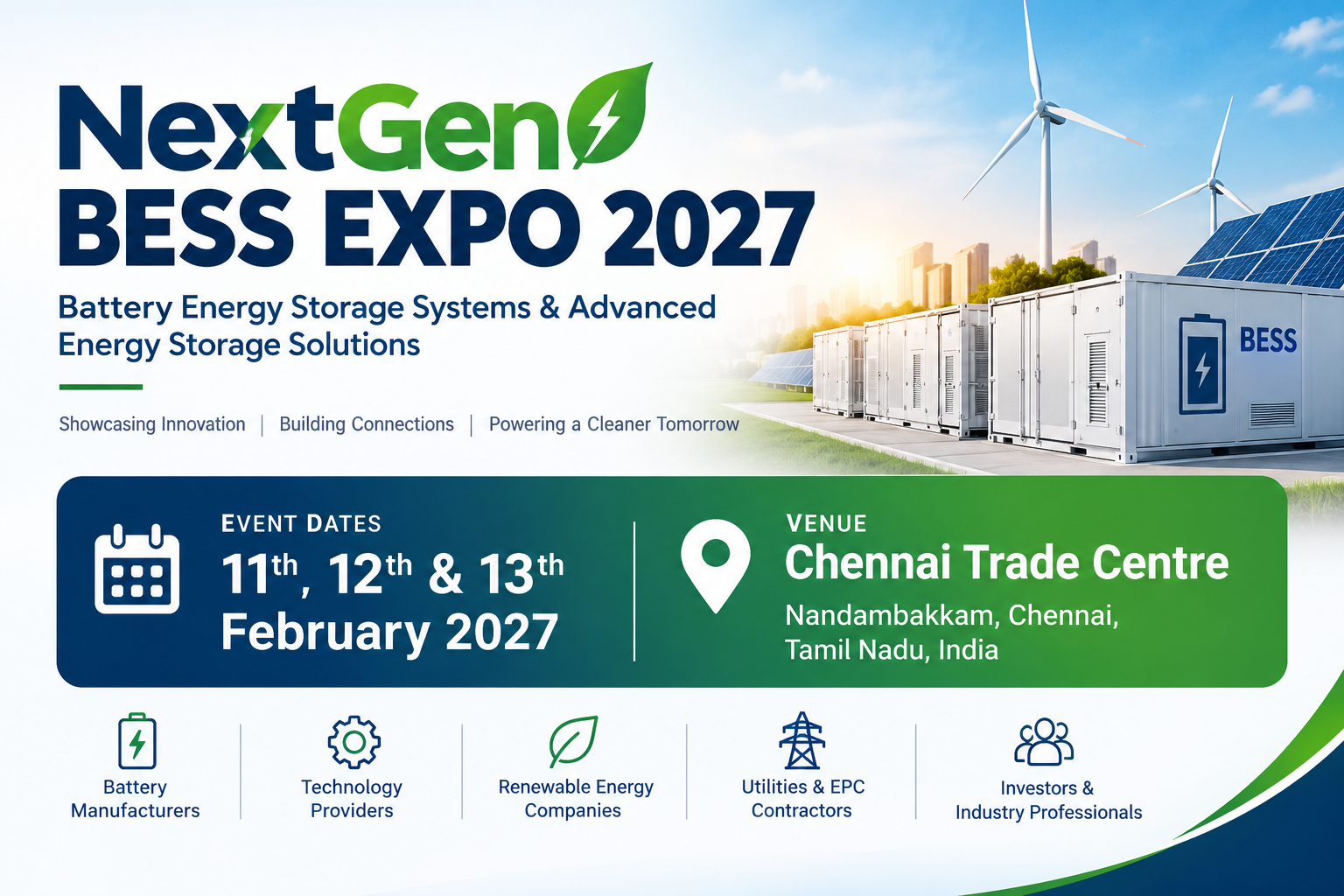 BESS Expo 2027 &ndash; Battery Energy Storage System